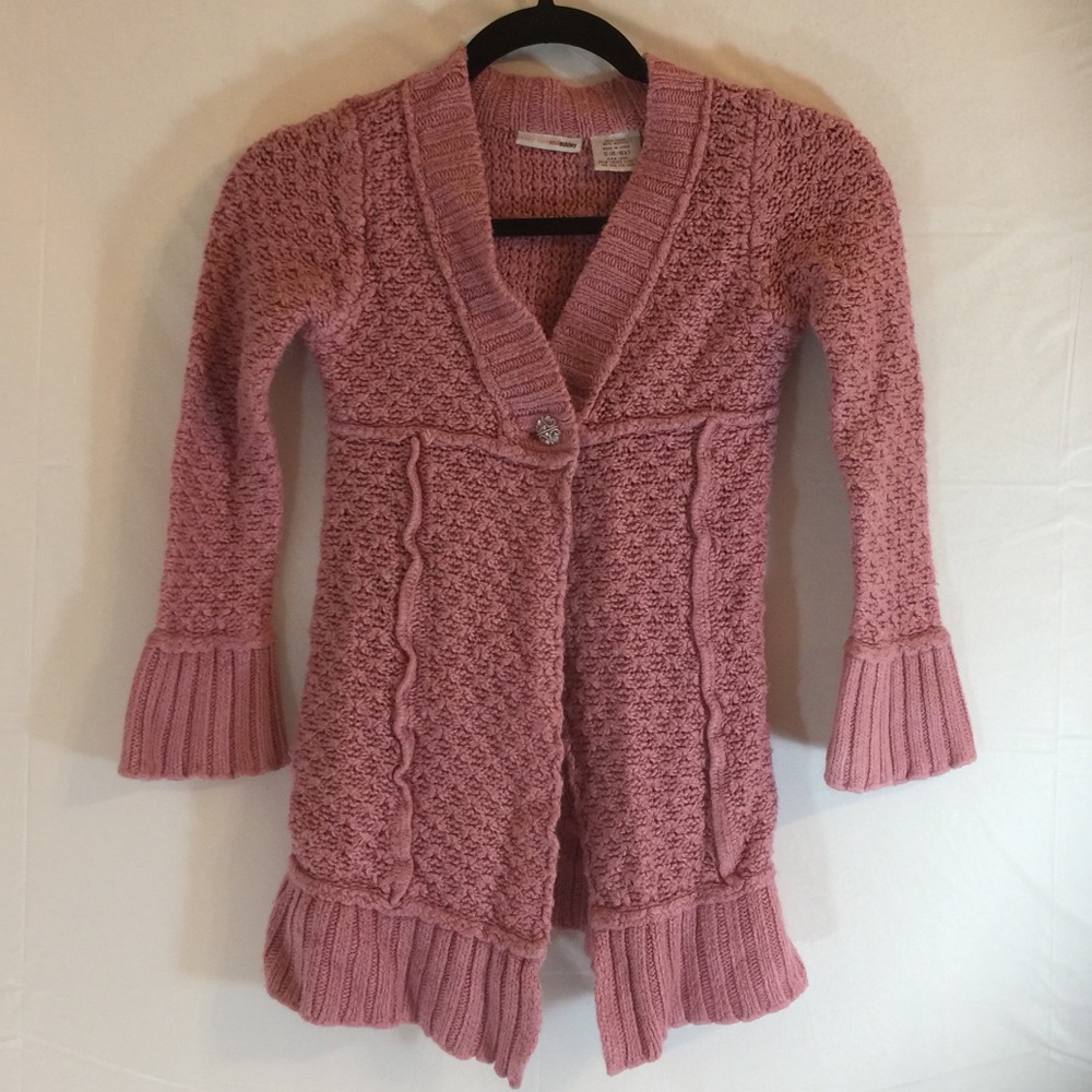 Mary Kate and Ashley, cardigan, size small 6/6 X)